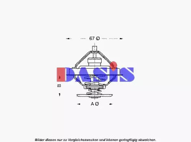 Термостат AKS DASIS 751895N