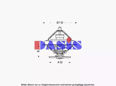 Термостат AKS DASIS 751896N