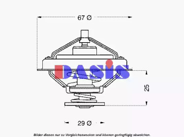 Термостат AKS DASIS 751898N