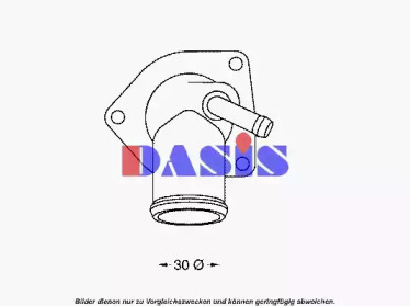 Термостат, охлаждающая жидкость AKS DASIS 751935N