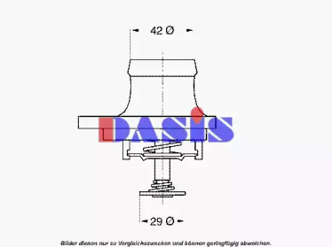 Термостат, охлаждающая жидкость AKS DASIS 751949N