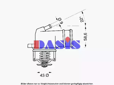 Термостат AKS DASIS 751971N