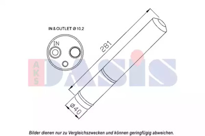 Осушитель, кондиционер AKS DASIS 800632N