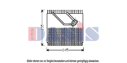 Испаритель, кондиционер AKS DASIS 820313N