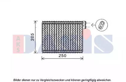 Испаритель, кондиционер AKS DASIS 820341N