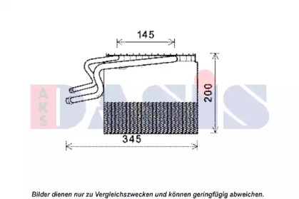 Испаритель, кондиционер AKS DASIS 820342N
