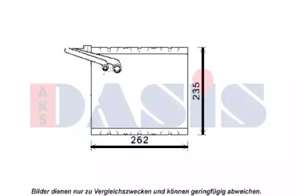 Испаритель, кондиционер AKS DASIS 820344N