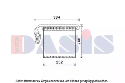 Испаритель AKS DASIS 820357N