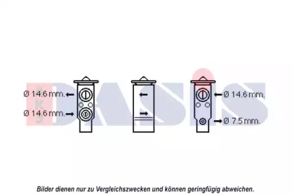 Расширительный клапан, кондиционер AKS DASIS 840199N