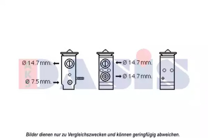 Расширительный клапан, кондиционер AKS DASIS 840202N