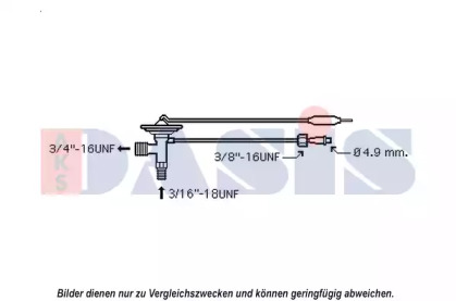 Расширительный клапан, кондиционер AKS DASIS 840208N