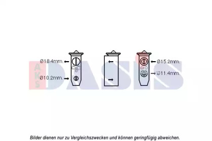 Расширительный клапан, кондиционер AKS DASIS 840255N