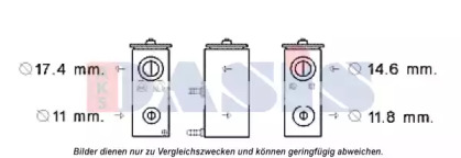 Расширительный клапан, кондиционер AKS DASIS 840269N
