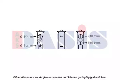 Расширительный клапан, кондиционер AKS DASIS 840288N