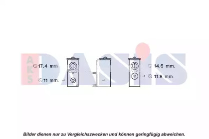 Расширительный клапан, кондиционер AKS DASIS 840291N