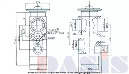 Расширительный клапан, кондиционер AKS DASIS 840940N