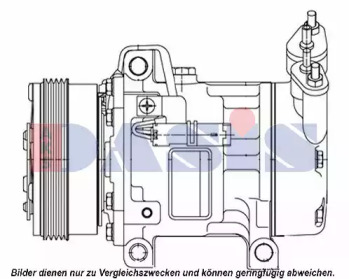 Компрессор AKS DASIS 850418N