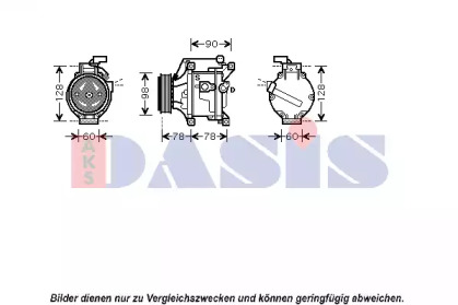 Компрессор AKS DASIS 850728N