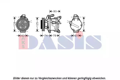 Компрессор AKS DASIS 850744N