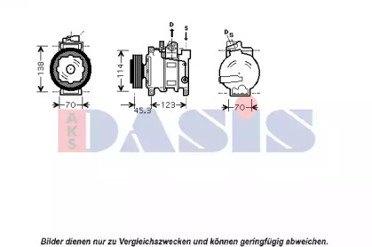 Компрессор AKS DASIS 851552N