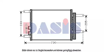 Компрессор, кондиционер AKS DASIS 851801N