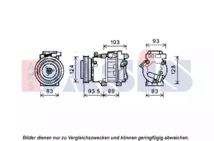 Компрессор AKS DASIS 851943N