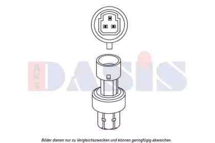 Переключатель AKS DASIS 860201N