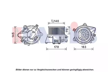 Электродвигатель AKS DASIS 870447N