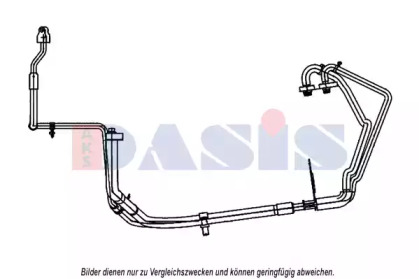 Трубопровод высокого / низкого давления, кондиционер AKS DASIS 885817N