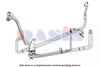 Трубопровод высокого / низкого давления, кондиционер AKS DASIS 885818N