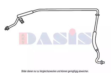 Трубопровод высокого давления, кондиционер AKS DASIS 885832N