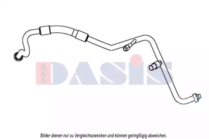 Трубопровод высокого / низкого давления, кондиционер AKS DASIS 885839N