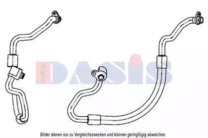 Трубопровод низкого давления, кондиционер AKS DASIS 885866N