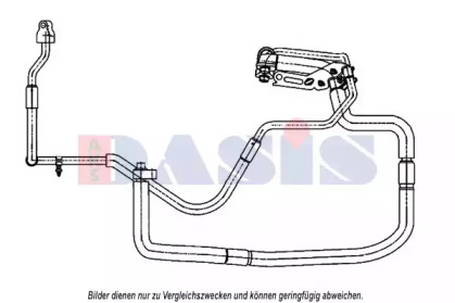 Трубопровод высокого / низкого давления, кондиционер AKS DASIS 885876N