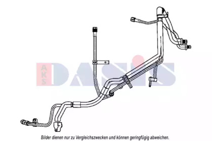 Шлангопровод AKS DASIS 885881N