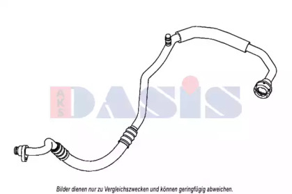 Трубопровод низкого давления, кондиционер AKS DASIS 885885N