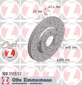  ZIMMERMANN 100.3313.52