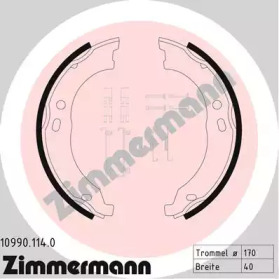 Комлект тормозных накладок ZIMMERMANN 10990.114.0