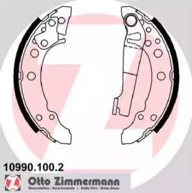 Комлект тормозных накладок ZIMMERMANN 10990.100.2