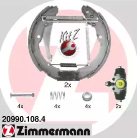 Комлект тормозных накладок ZIMMERMANN 20990.108.4