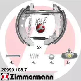 Комлект тормозных накладок ZIMMERMANN 20990.108.7