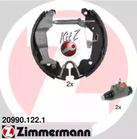 Комлект тормозных накладок ZIMMERMANN 20990.122.1