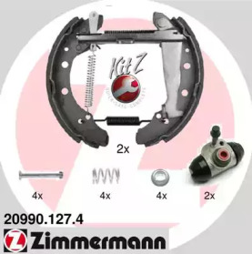 Комлект тормозных накладок ZIMMERMANN 20990.127.4