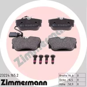 Комплект тормозных колодок ZIMMERMANN 23224.165.2