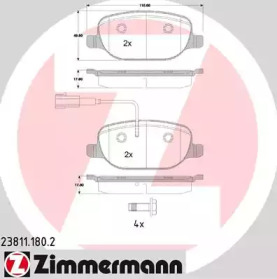  ZIMMERMANN 23811.180.2