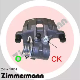 Тормозной суппорт ZIMMERMANN 250.4.10061