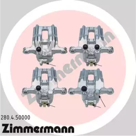 Тормозной суппорт ZIMMERMANN 280.4.50000