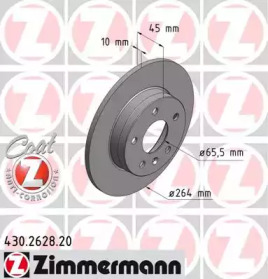 Тормозной диск ZIMMERMANN 430.2628.20