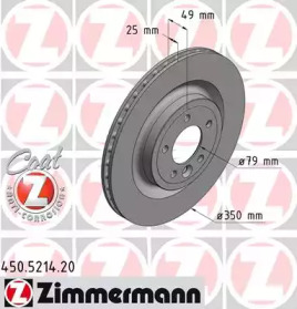 Тормозной диск ZIMMERMANN 450.5214.20