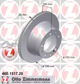 Тормозной диск ZIMMERMANN 460.1517.20